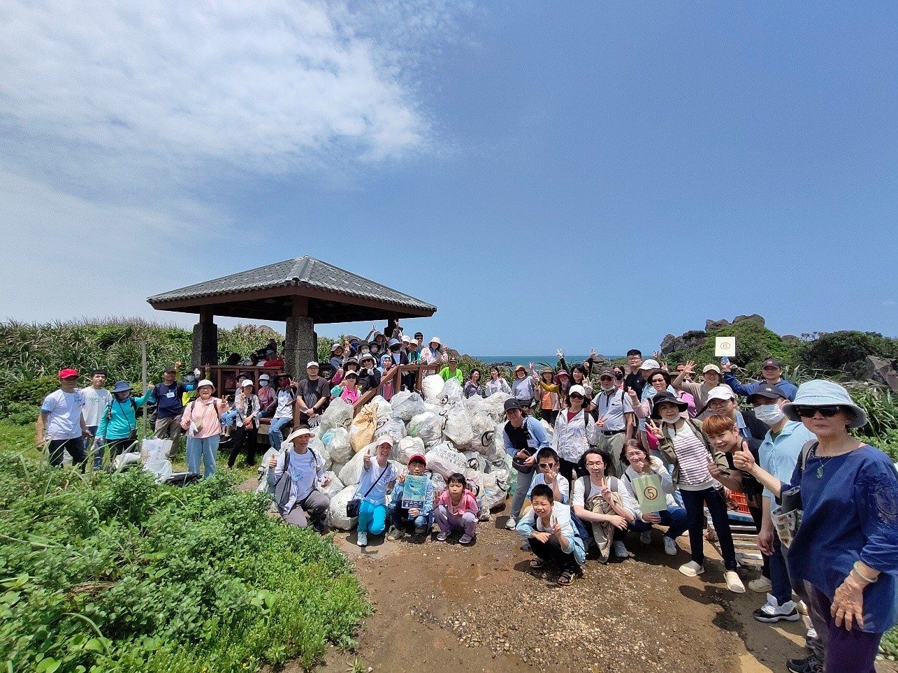 114年社團法人台灣重新思考環境教育協會淨灘活動照片