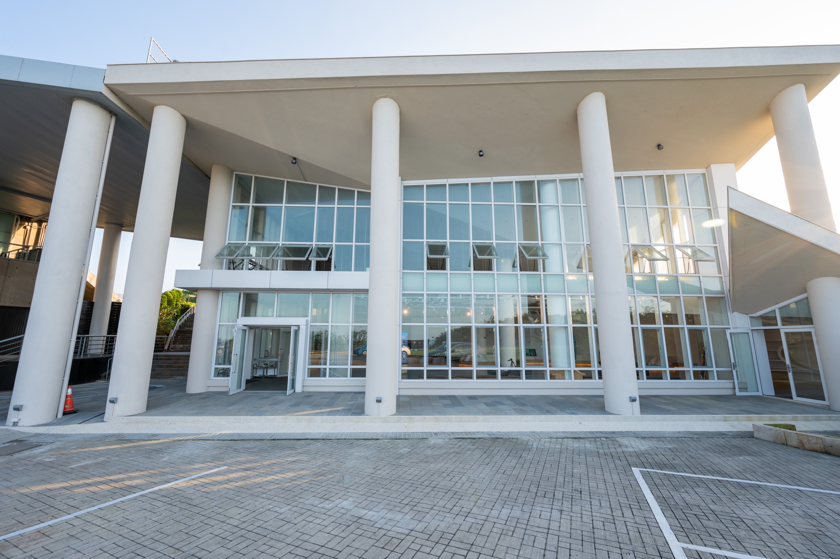 Exterior of the Visitor Center