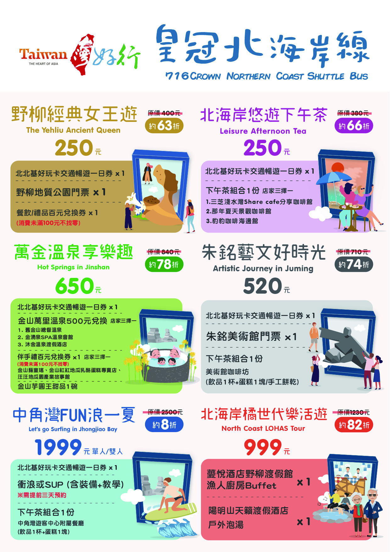 2023皇冠北海岸線套票