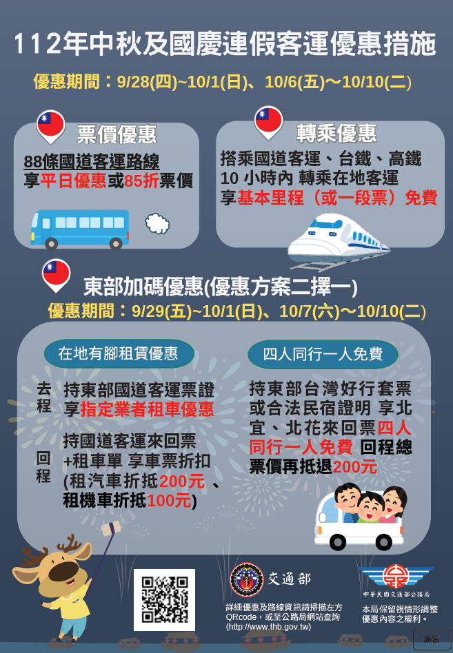 客運優惠措施