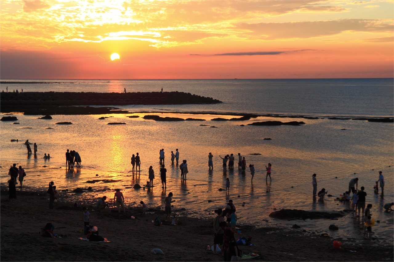 夕陽