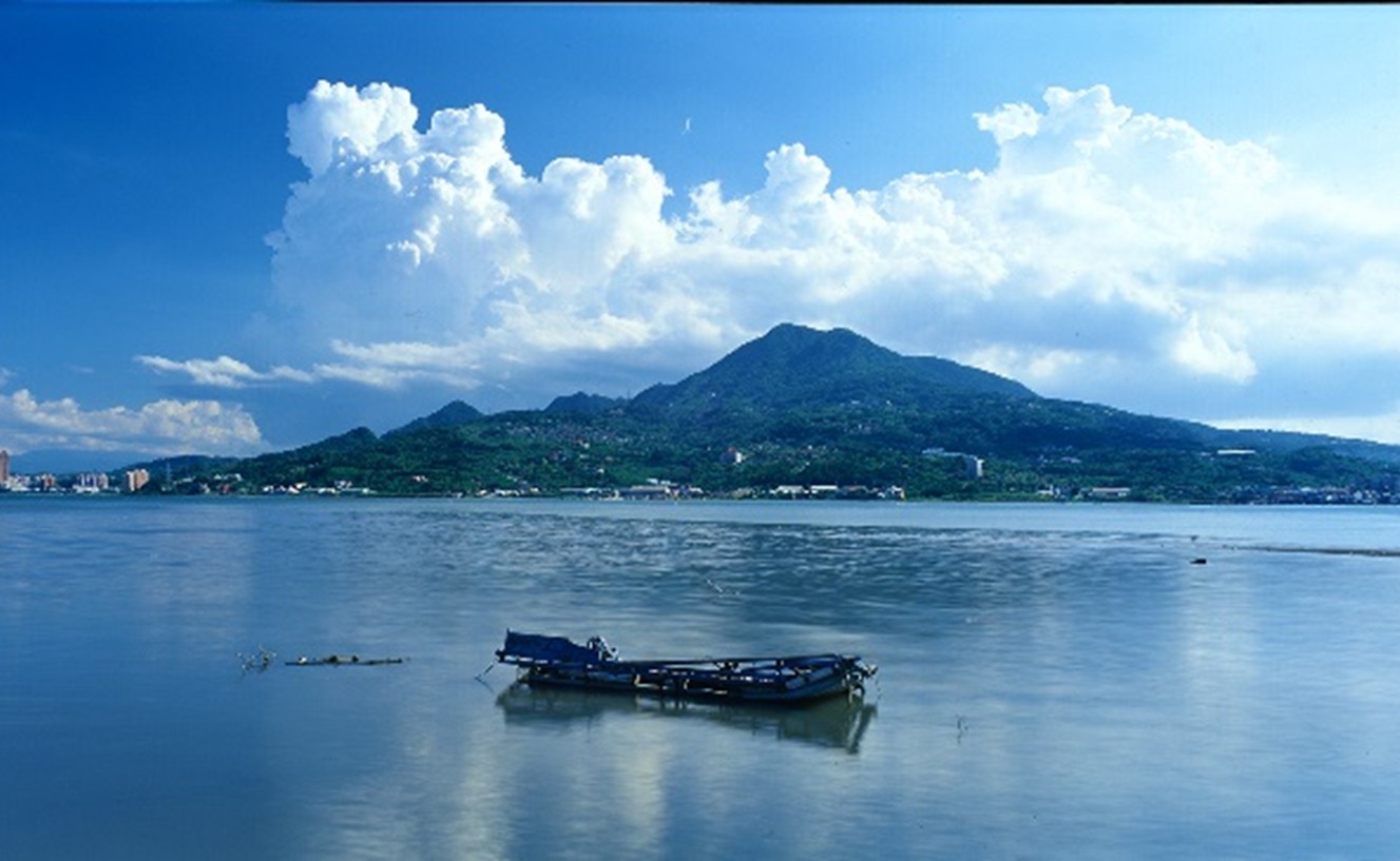 觀音山河口地景