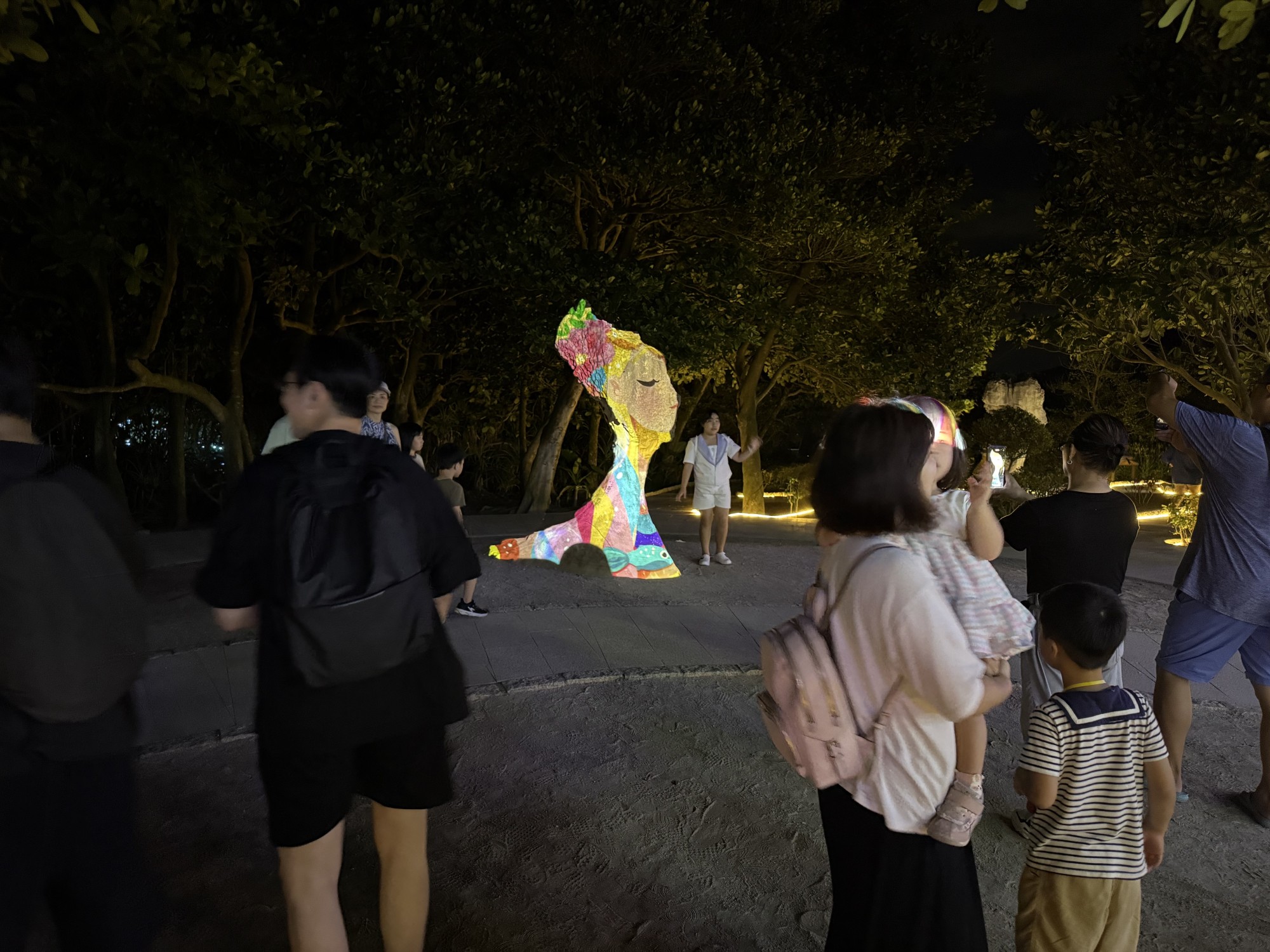 仿真區