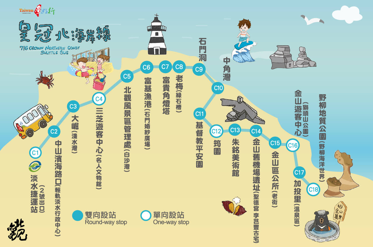 交通部觀光局北海岸及觀音山國家風景區管理處觀光資訊網食宿購行 交通資訊 台灣好行 716皇冠北海岸線 交通部觀光局北海岸及觀音山國家風景區管理處觀光資訊網食宿購行 交通資訊 台灣好行 716皇冠北海岸線