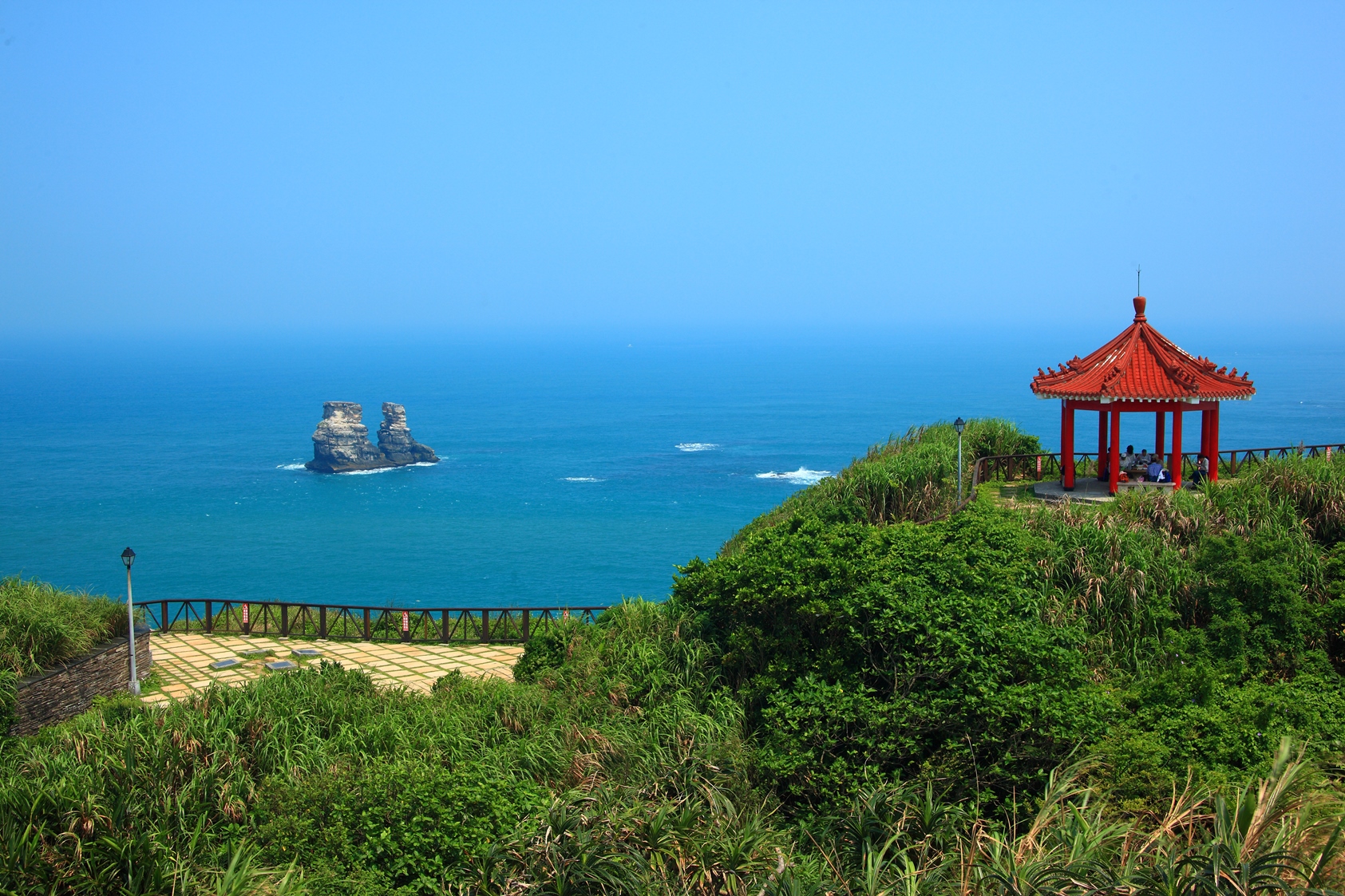 北台灣好遊景點-金山-獅頭山公園-燭臺雙嶼