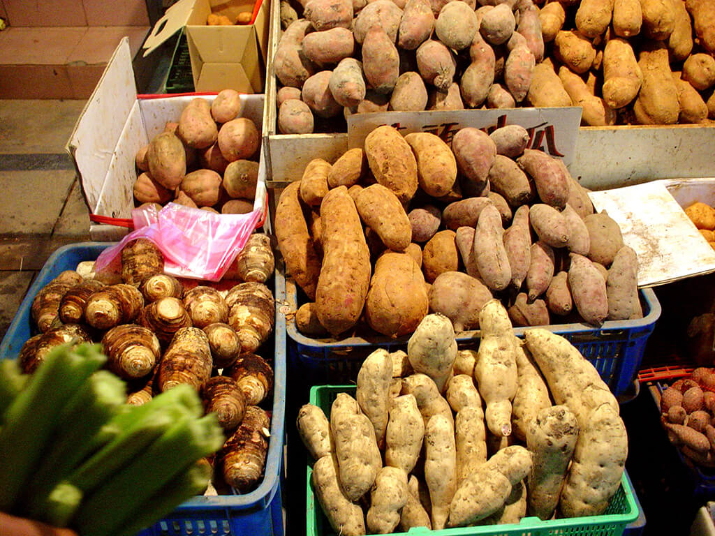 Red heart sweet potatoes are sweet, chewy and quality is stable.