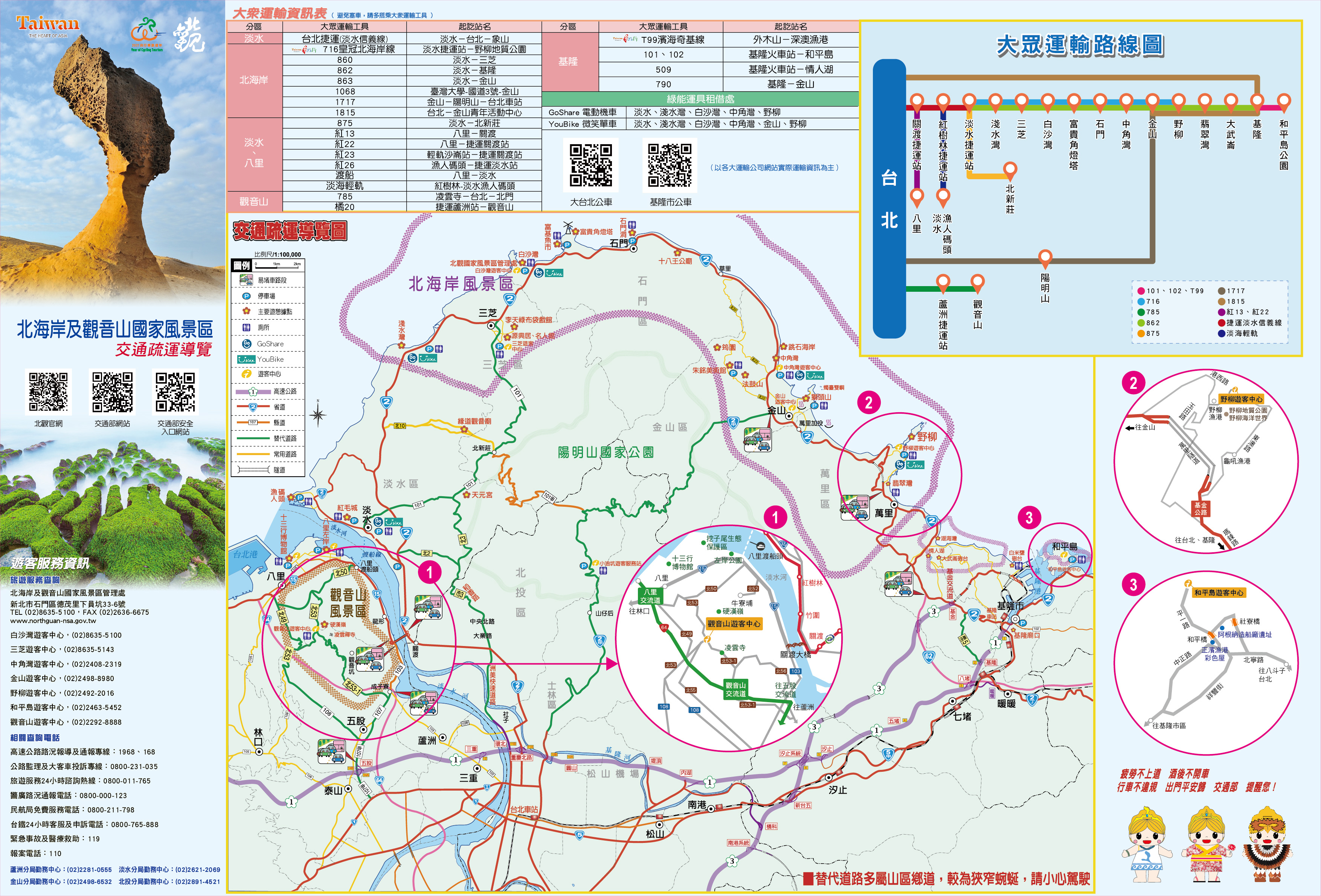 National Scenic Area and Around This Area Transportation Guide